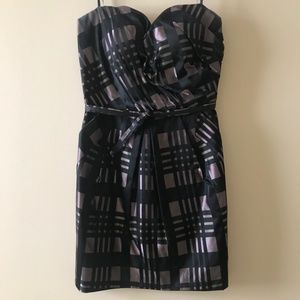 Alexia Admor Cocktail Dress with Pockets and Belt